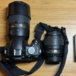 Nikon D3100 Camera With Lens