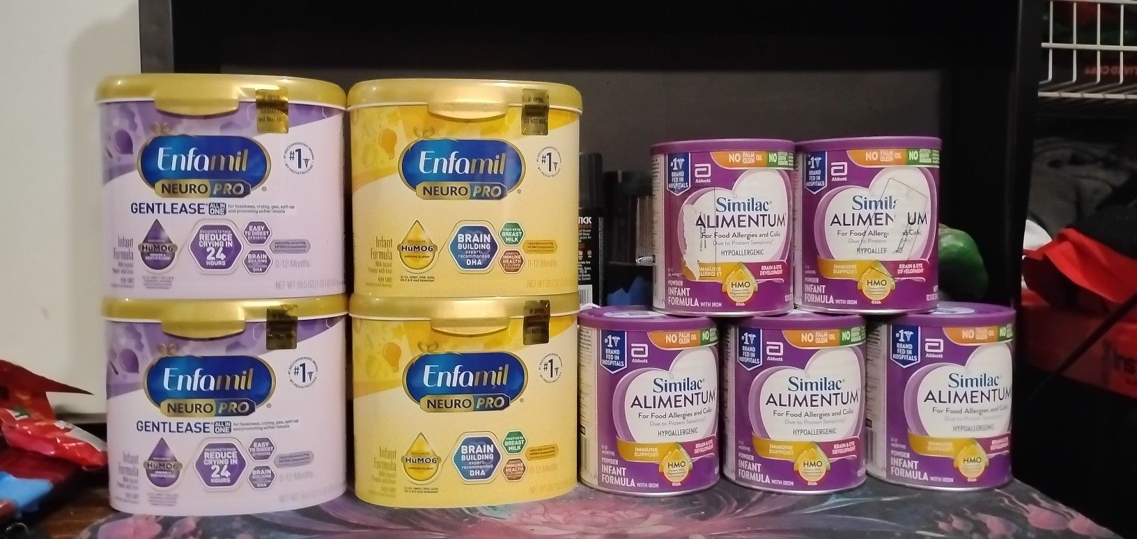 Enfamil And Similac Alimentum