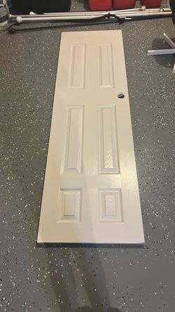 White 6-Panel Interior Door Slab