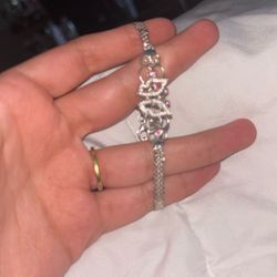 Silver Butterfly bracelet 