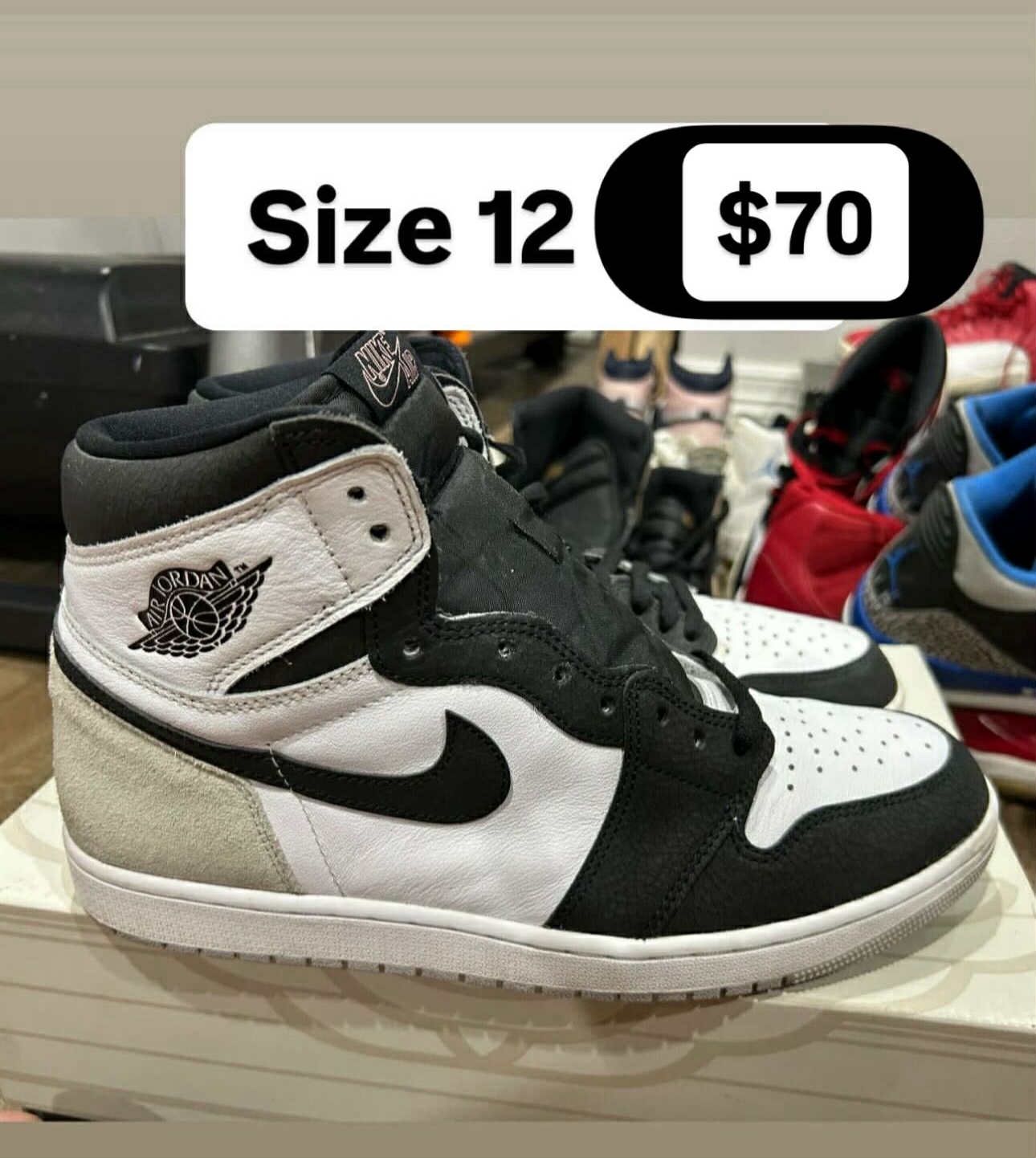 Jordan Retro 1s Size 12 Men 