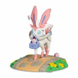 Pokemon Center charming presents with Sylveon Evolving Personalities figure