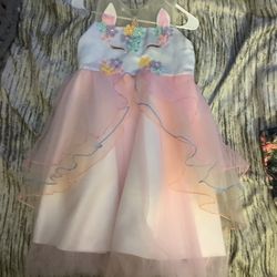 Easter Dress For Kids Pink And White ,medium 