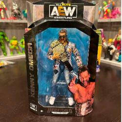 AEW Kenny Omega Unmatched Series Wrestling Figure 6" NEW Sealed Jazwares Rare