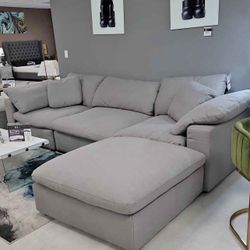 New Cloud Sectional In Box- Finance Available $39 Down 