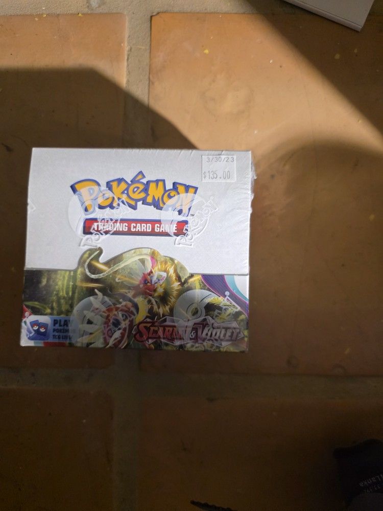 Pokémon Unopened Booster Scarlet And Violet