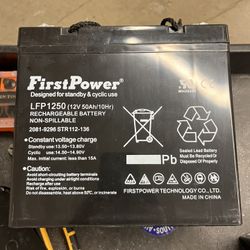 Batteries 12 V