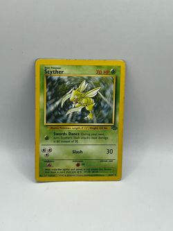 Pokemon Jungle Scyther Card #26