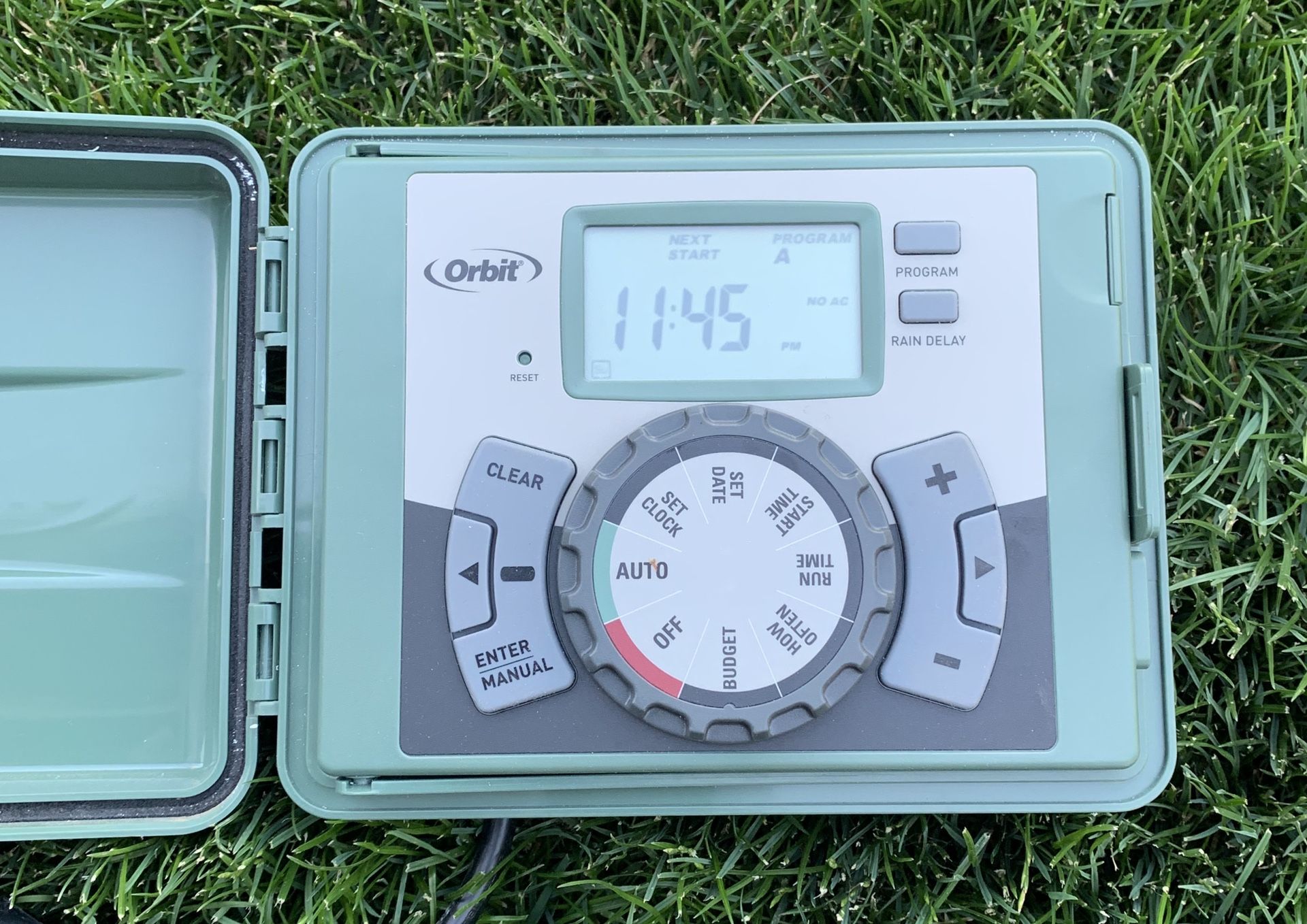 Orbit 6-Station Outdoor Swing Panel Sprinkler Irrigation Controller & Timer