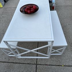 White Table 