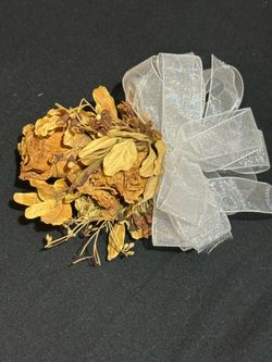 Natural Dried Flower Corsage Roses Crafting