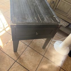 Small table with drawer
