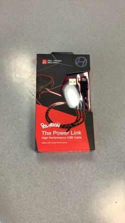 Hyperkin: The Power Link High Performance USB Cable Polygon Series For PS4, PS Vita And Xbox One 