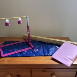American Girl Gymnastics Set