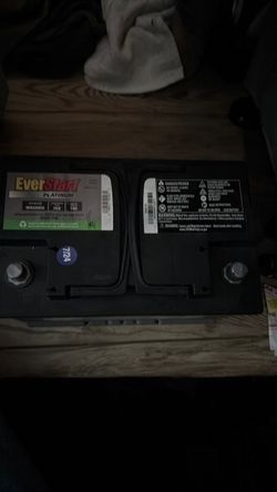 Brand new car battery