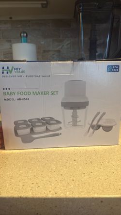 Baby food maker set (Brand New)