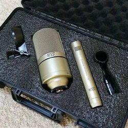 MXL 990 & 991 Condenser Microphone Bundle with case (Brand New)
