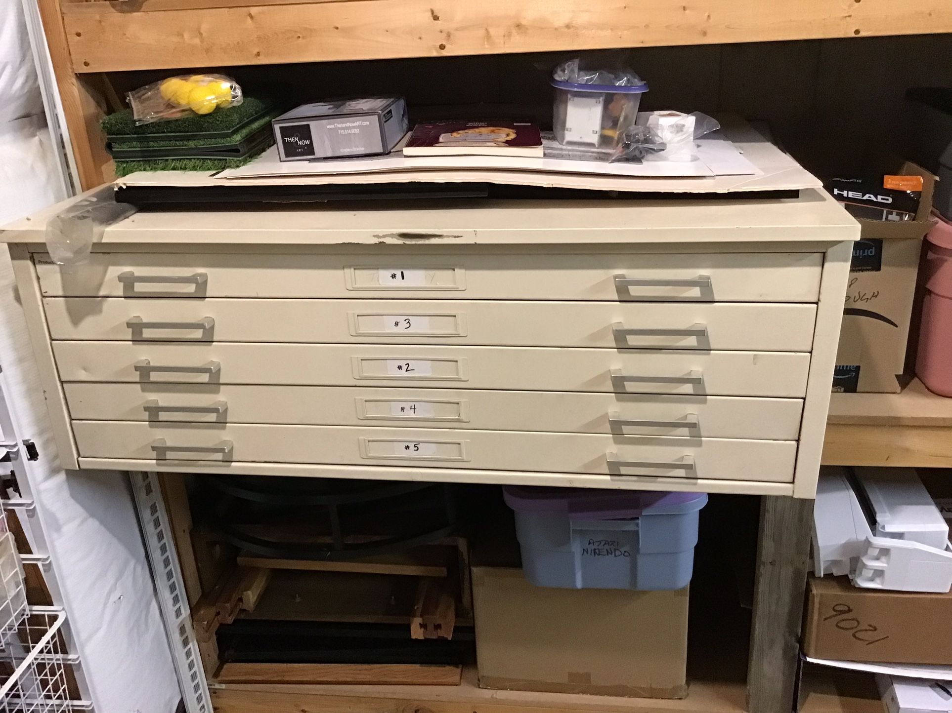 FLAT FILE STORAGE CABINET