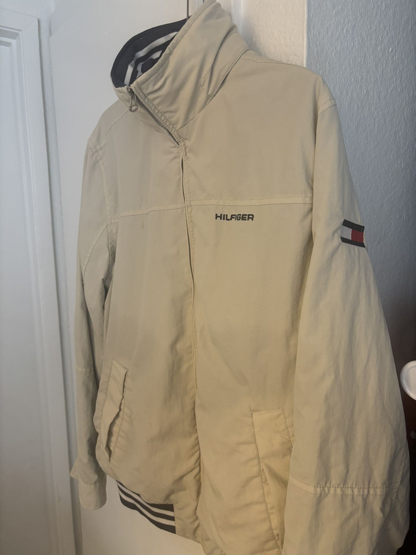 VINTAGE Tommy Hilfiger Men Jacket Windbreaker Bomber