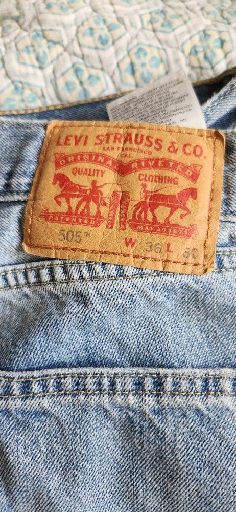 Levi's - Men's - 505 ( 36 x 30 )