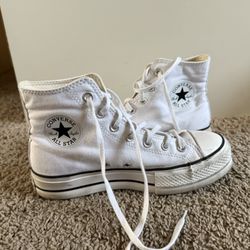 White Converse 
