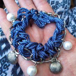 sEa sHeLLs & PeArLs bRaCeLeT