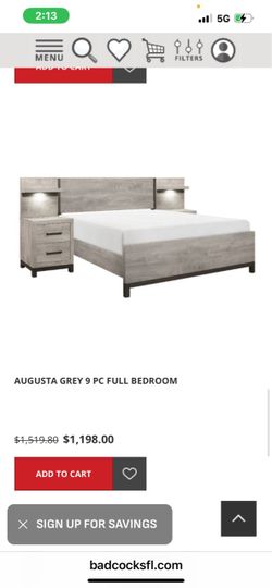 Full size bed