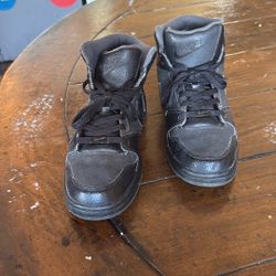 Rare Nike Prestige IV High "Triple Black" - Size 9.5