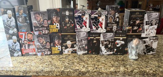 Anaheim Ducks Bobble Heads - Kariya, Selanne, Getzlaf, Perry