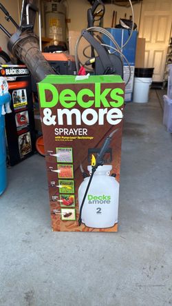 Decks and more sprayer