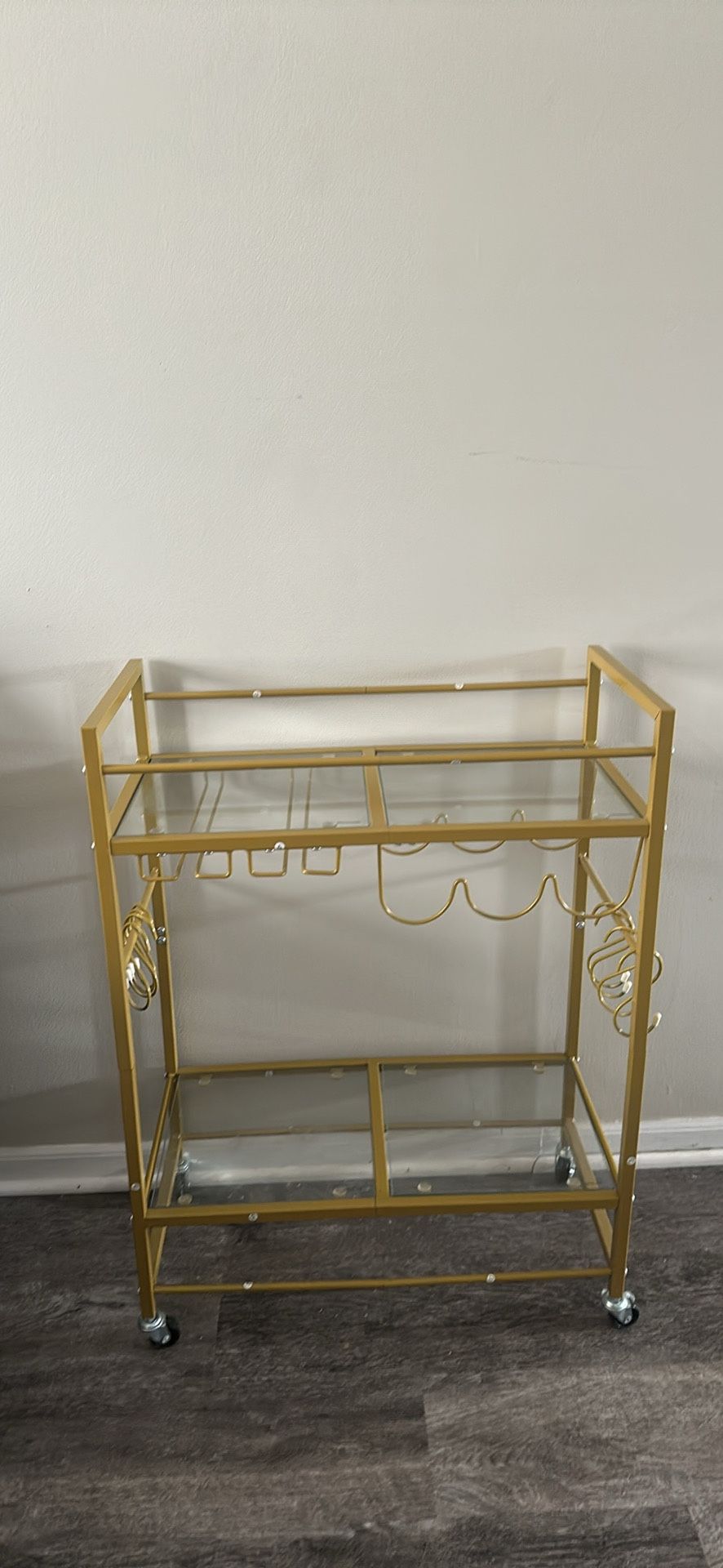 Gold Bar Cart