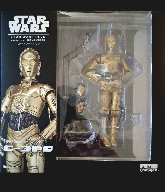 C-3PO [Star Wars] Star Wars Revo : powered by Revoltech - Posable Action Figure [KAIYODO & Figure Complex]