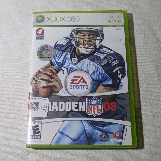 Madden NFL 08 (Microsoft Xbox 360) CIB Complete w/ Manual ~ Tested