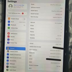 Ipad Pro 10.5inch Black 512gb