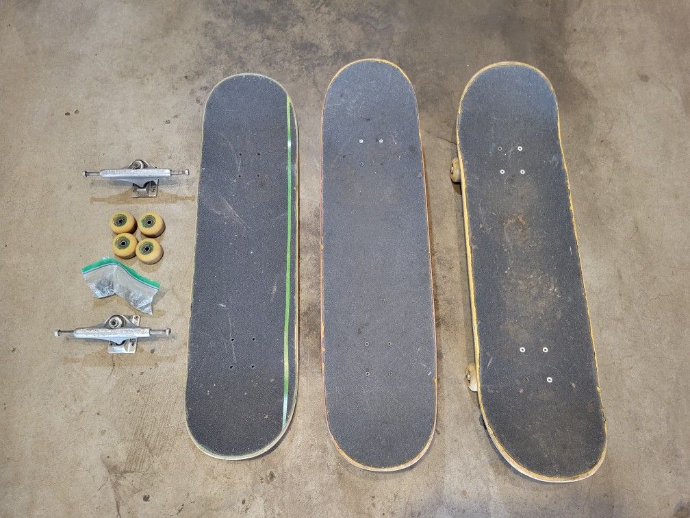 Three Complete Decks