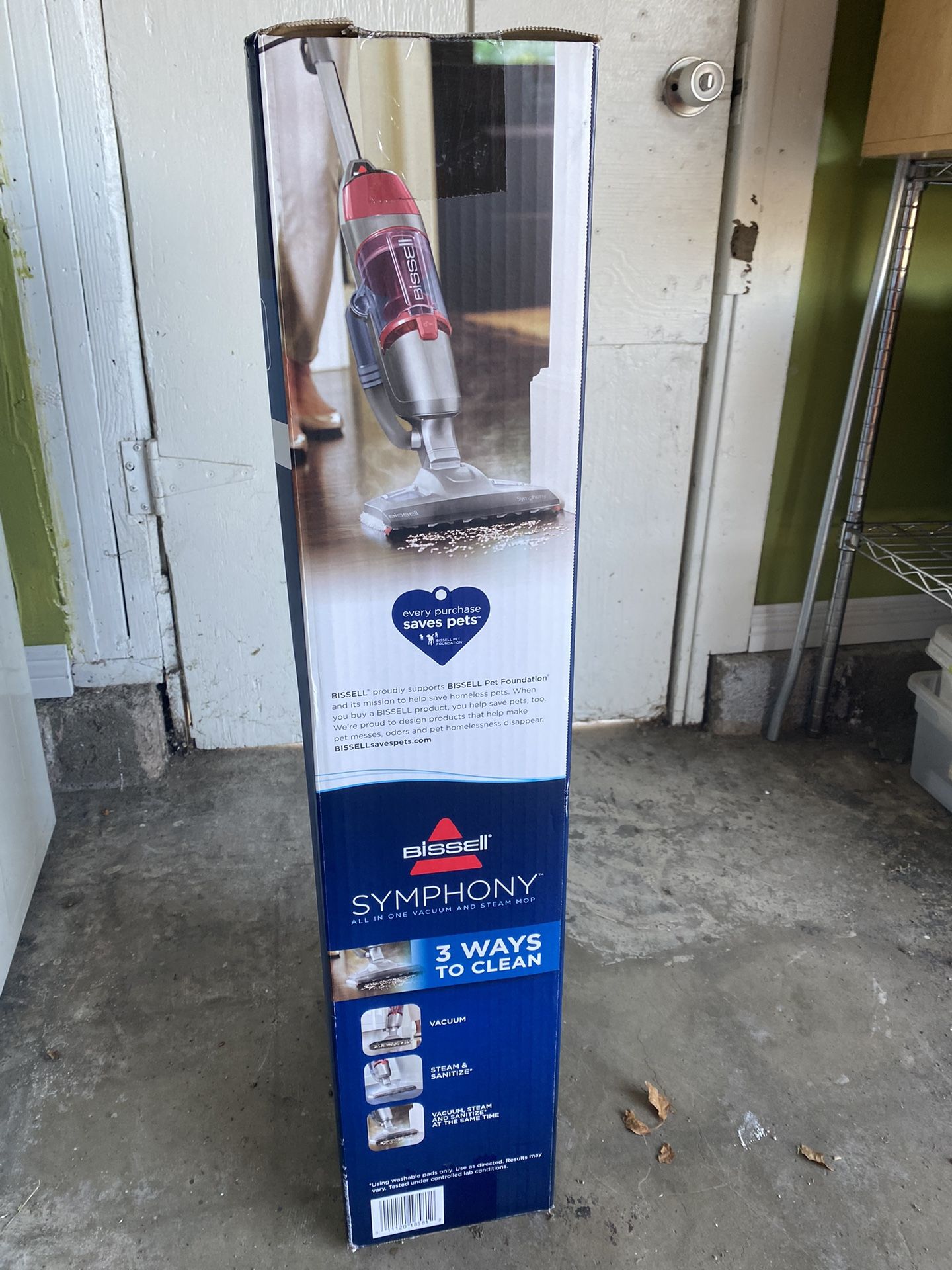 all in one Vacuum & Steam Mop