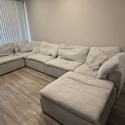 Joybird Sectional In Dove Grey