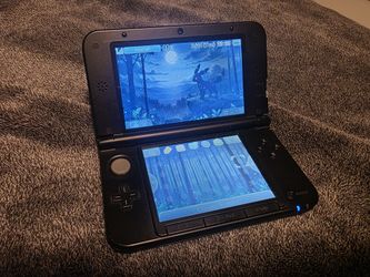 Nintendo 3ds XL Blue Custom Video Game Console Mod-bbed