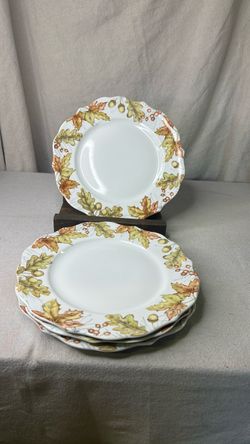 Pier 1 Mazey the Squirrel Dinner Plates