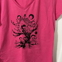 T-Shirt With Scary Movie Villains 