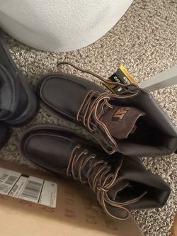 Work Boots Brand New CAT Leather Work Boots - Size 7.5 (NWT)