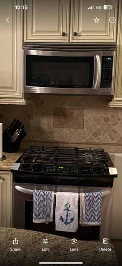 Microwave And Convection Over Dual Fuel