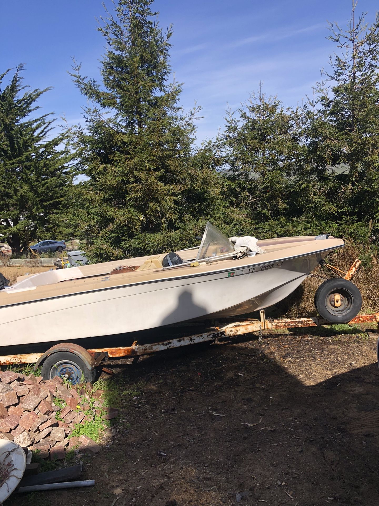 Boat/trailer/motor