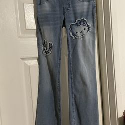 Girls Hello Kitty  Jeans 