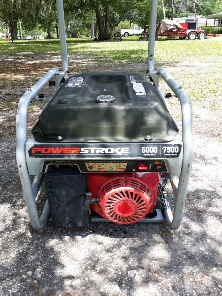 Powerstroke generator 6000/7500 for Sale in Jacksonville, FL - OfferUp