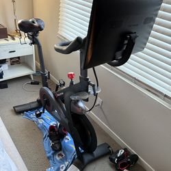 Peloton exercise bike