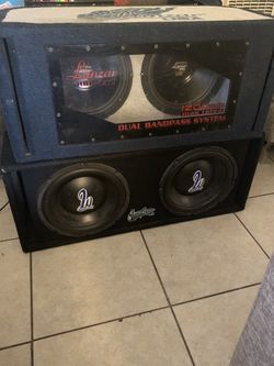 Two 12inch Subwoofers box $100 ea.