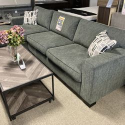 Dark Grey 2Pc Sectional 🖤🩶 $1399