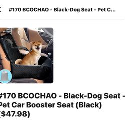 Dog Car seat 