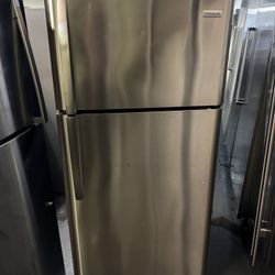 Frigidaire Stainless Steel Apartment Size Refrigerator 